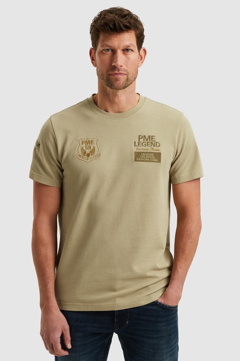 PME legend short sleeve r-neck flat waffel je